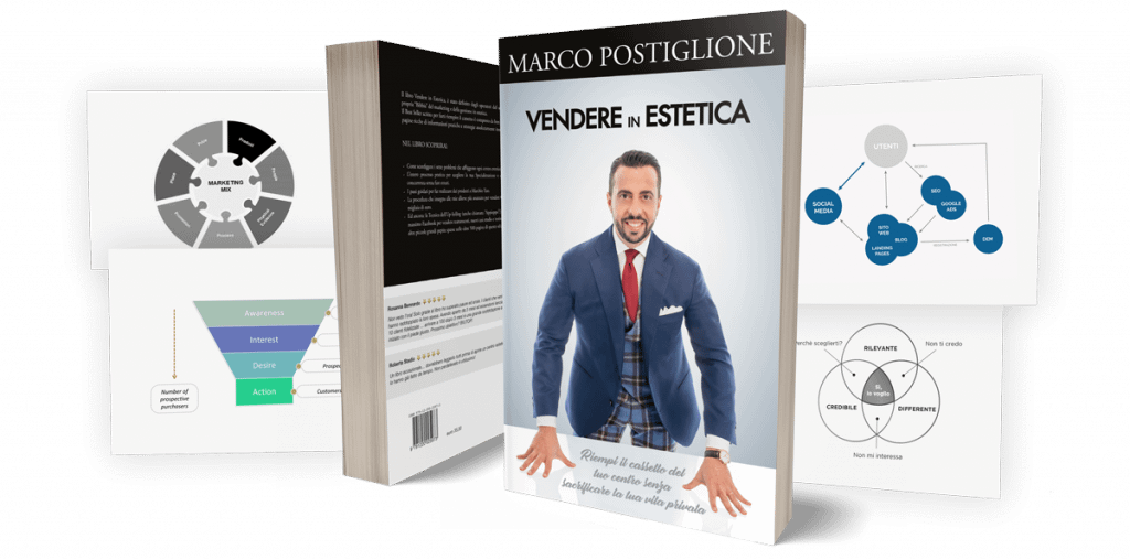 Libro Vendere in Estetica di Marco Postiglione